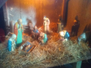 The crib scene in Donisthorpe church